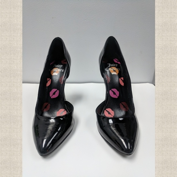 Juicy Couture Black Pumps Size 6 - Picture 2 of 4
